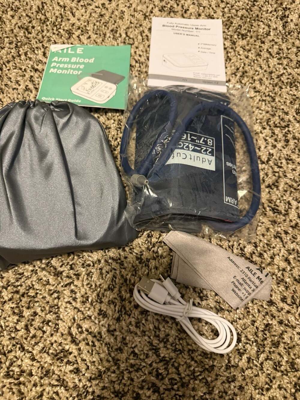 Fully Automatic Upper Arm Blood Pressure Monitor
AILE 111 voice